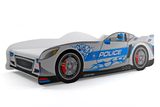 Łóżko dziecięce pojedyncze Cars 80X160, srebrne